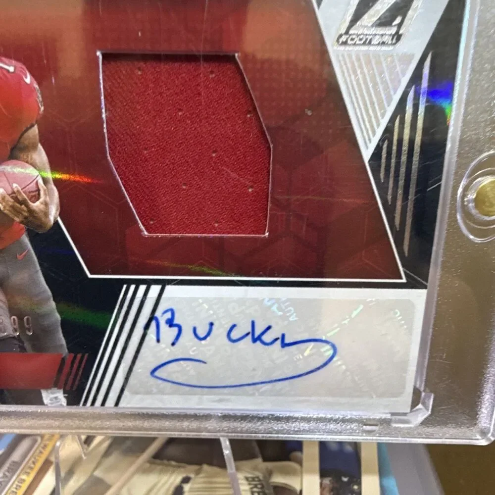 2024 Panini Zenith Rookie Patch Autographs Bucky Irving Buccaneers #235 133/399
